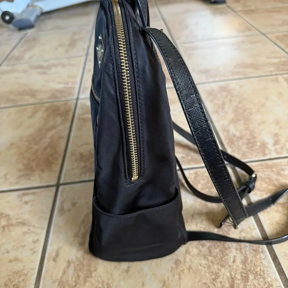 Kate Spade Black Mini‎ Backpack Travel Bag Nylon